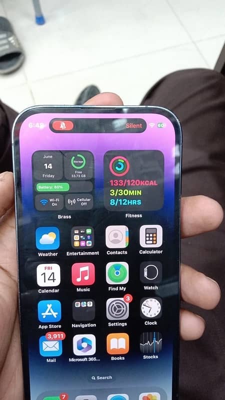 Iphone 14 pro pta approve face id fail 256gb dual physical sim 6