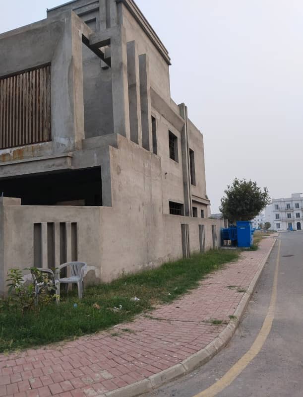 8 Marla Corner Double Story Grey Structure House Available For Sale In Ph 3 Bahria Orchard Lahore 0