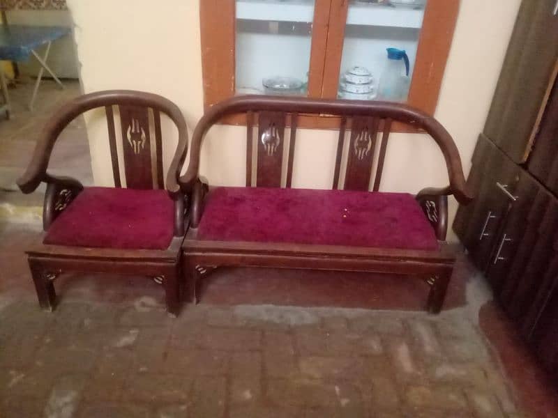 Double Bed, Mattress, Sofa, Almaari 3