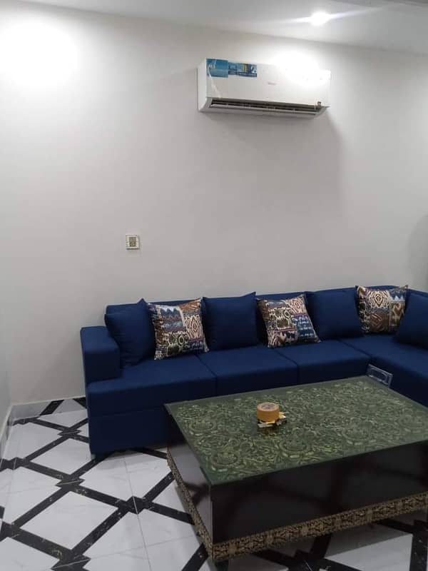 1-Bed Fully Furnished Flat For Rent Hot Location Sector E Bahria Town Lahore 6