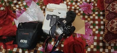 DSLR Camera 1300 D With Box One time Used Only