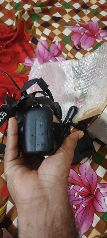 DSLR Camera 1300 D With Box One time Used Only 4