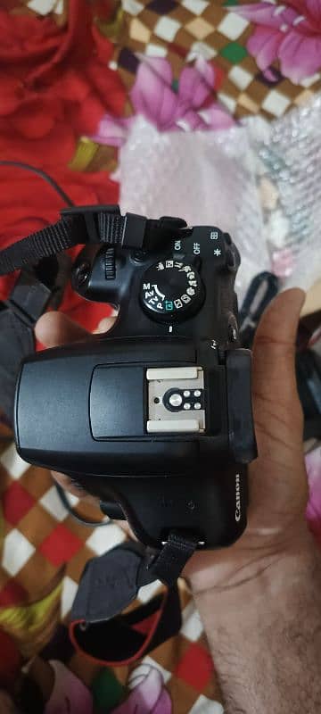 DSLR Camera 1300 D With Box One time Used Only 7