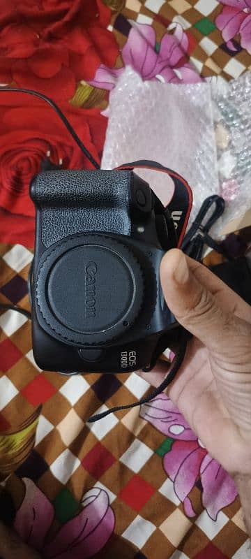 DSLR Camera 1300 D With Box One time Used Only 10