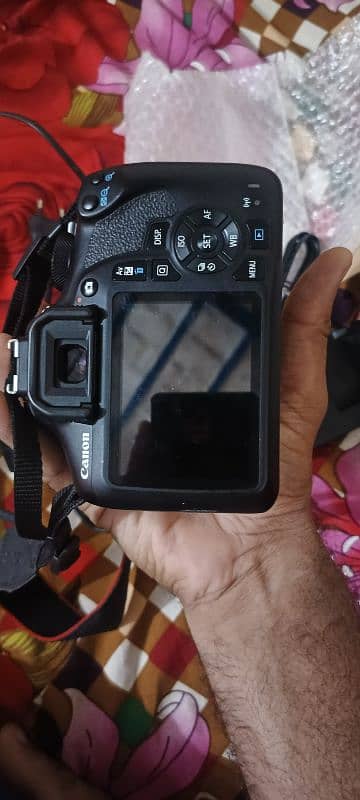 DSLR Camera 1300 D With Box One time Used Only 11