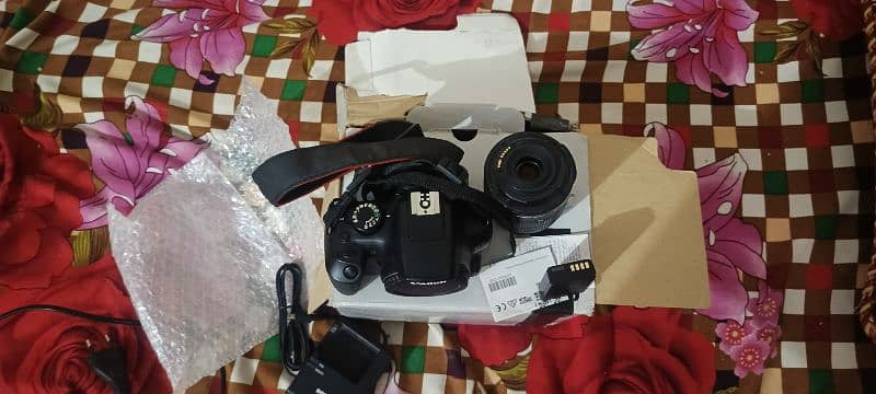 DSLR Camera 1300 D With Box One time Used Only 12