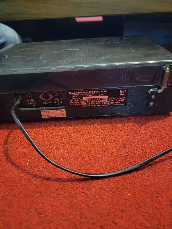 VINTAGE SANKYO STEREO CASSETTE DECK 7