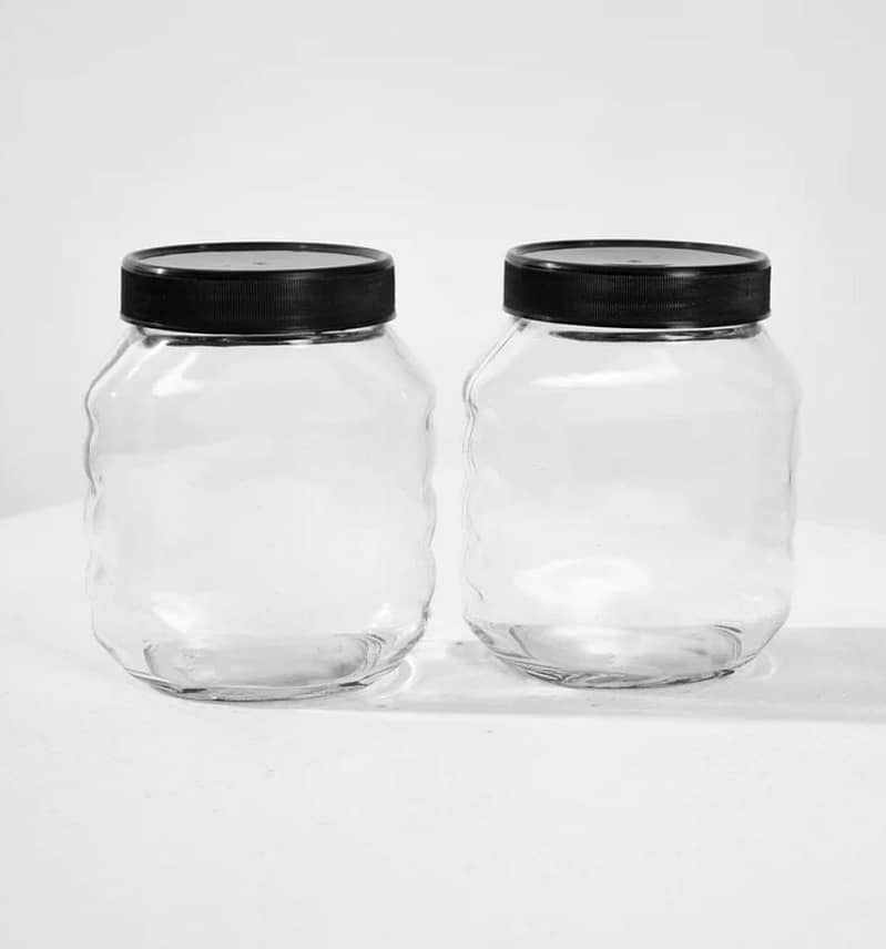 Glass Bottles, Glass Jars|Square glass jar|Hexagon jar|Round glass ja 1