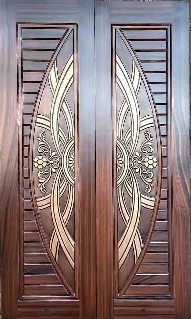 Fiber Doors/Ash Wood Door/PVC Door Water Proof door\ Wood Doors 12