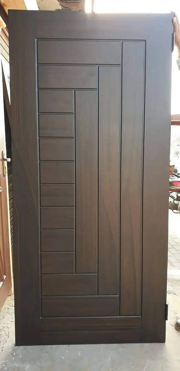 Fiber Doors/Ash Wood Door/PVC Door Water Proof door\ Wood Doors 0