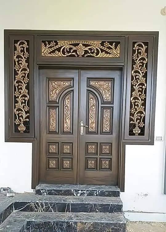 Fiber Doors/Ash Wood Door/PVC Door Water Proof door\ Wood Doors 1