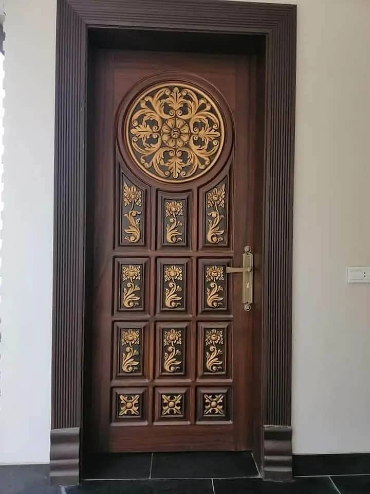 Fiber Doors/Ash Wood Door/PVC Door Water Proof door\ Wood Doors 7