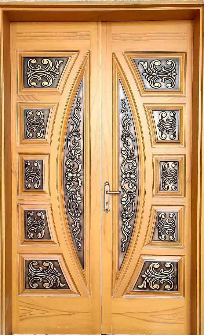 Fiber Doors/Ash Wood Door/PVC Door Water Proof door\ Wood Doors 10