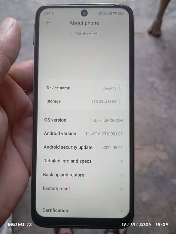 redmi 12 8 128   10by9.5 2