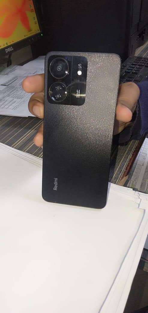 REDMI 13C FOR SALE ONLY 06 MONTH USED BLACK CLR 4/128 5