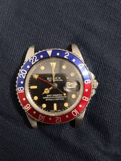 Rolex gmt master pepsi bezel plastic glass