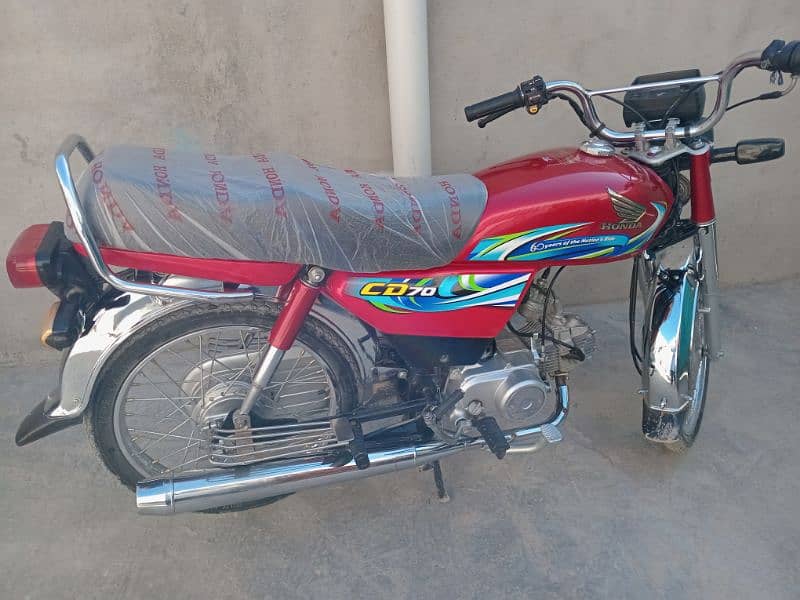 Honda cd70 2024 fresh condition 2