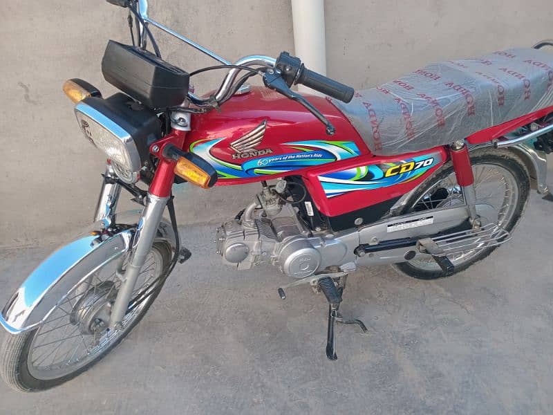 Honda cd70 2024 fresh condition 5