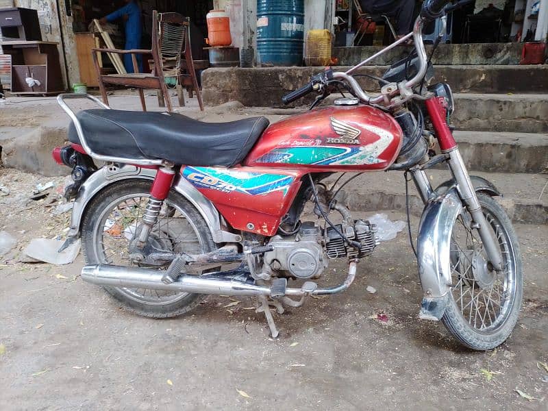 Honda CD70 2013 5