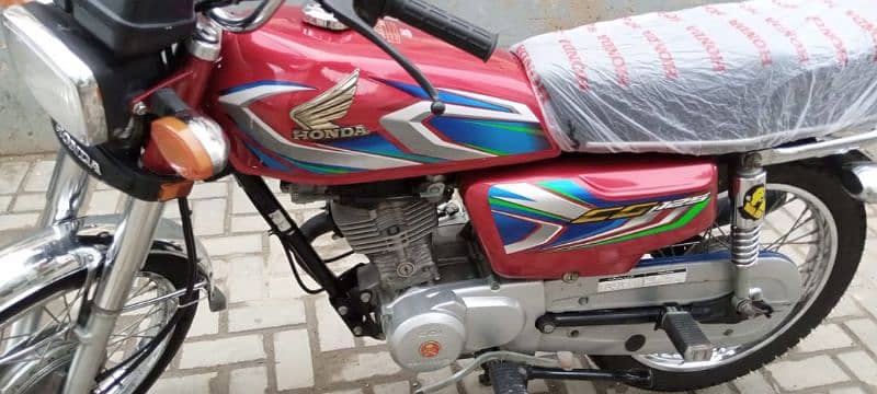 Honda 125 Larkana number 2022 3