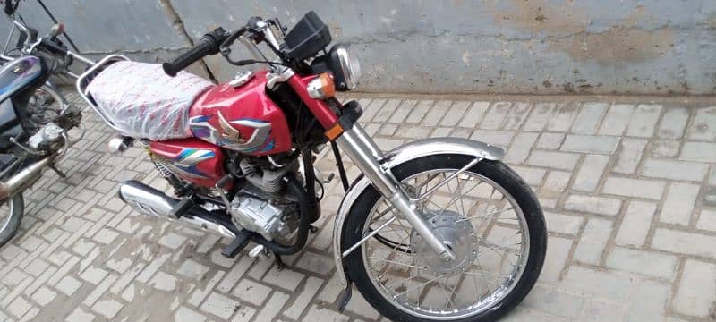 Honda 125 Larkana number 2022 5