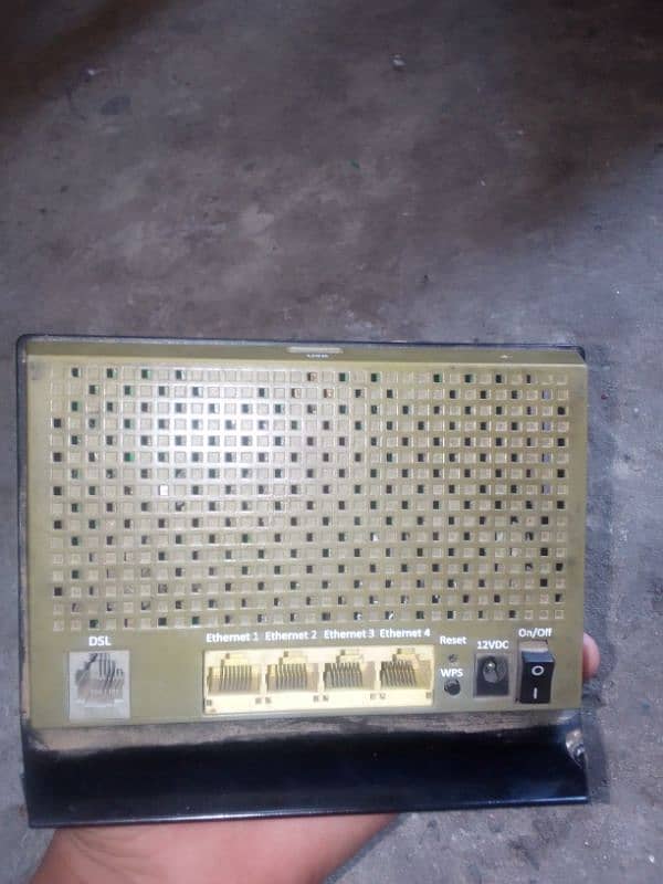 PTCL modem for sale all ok godd condition 03007265484 1