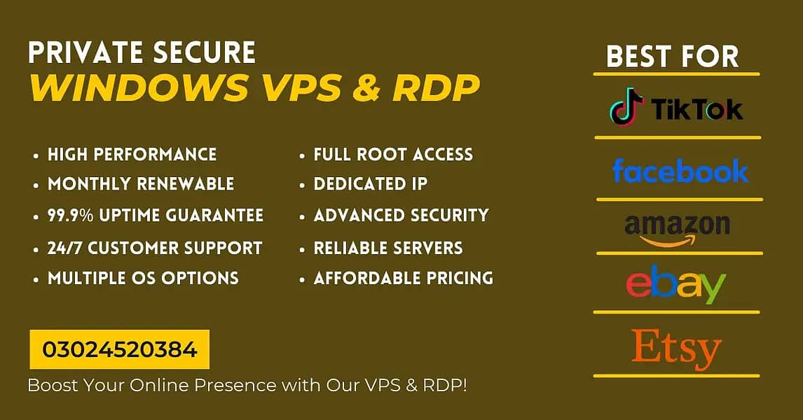 Private Secure VPS & RDP Service Provider 0