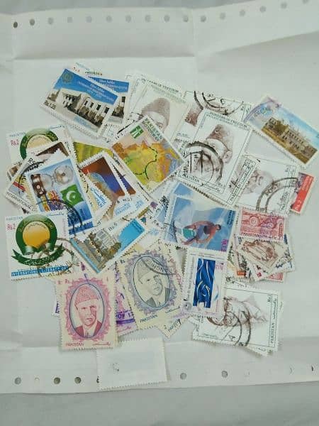 old stamps of different countries 1