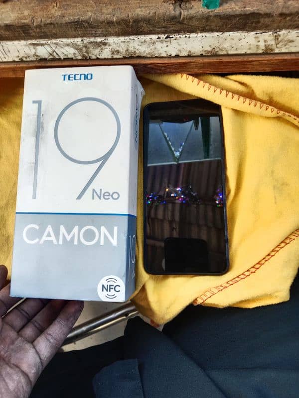 tecno camon19 neo 6 128 ha only phone and box 5