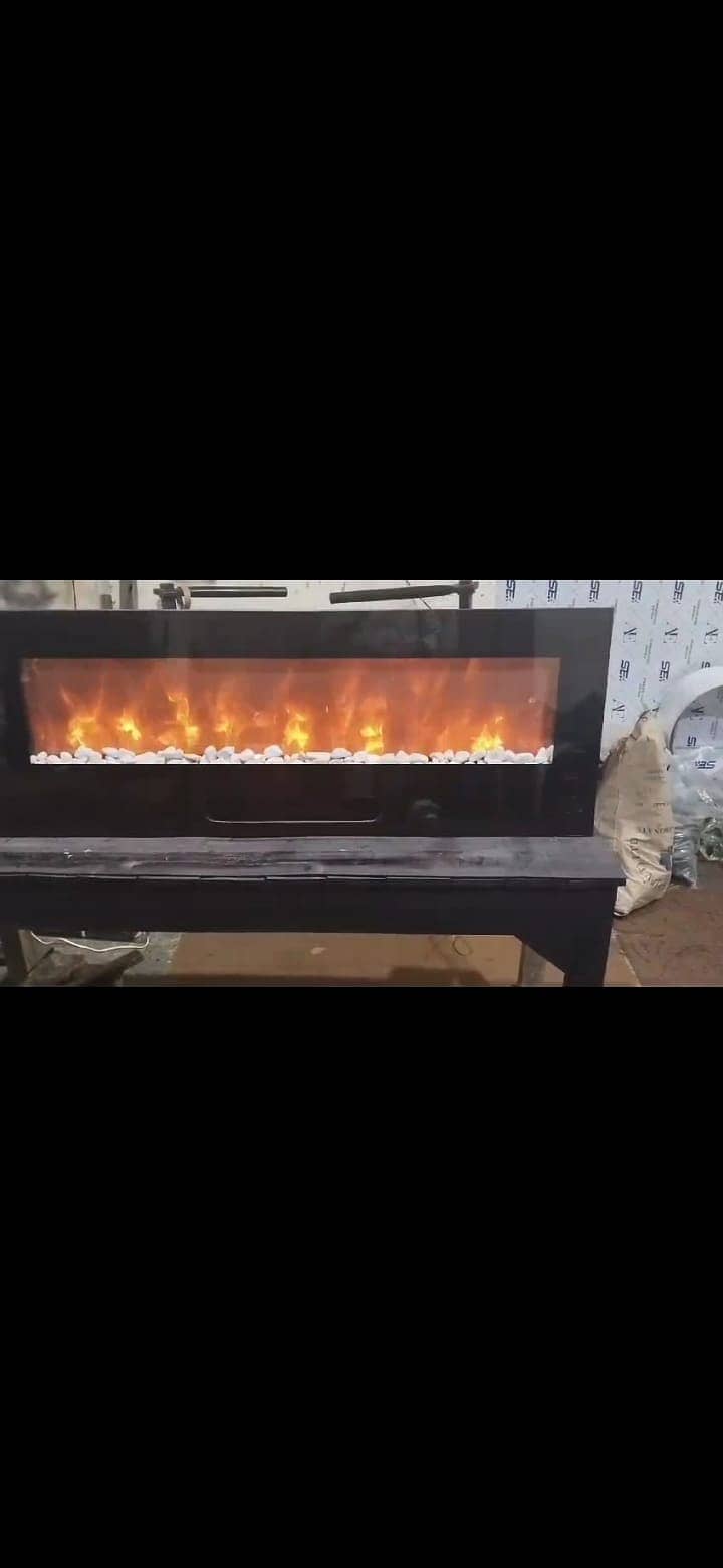 Gas fire place / Electric fire place / 3d remotecontrol fire place 4