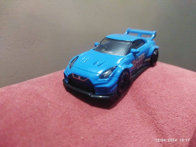 Rare Nissan GTR-R35 hotwheel of LBWK 0