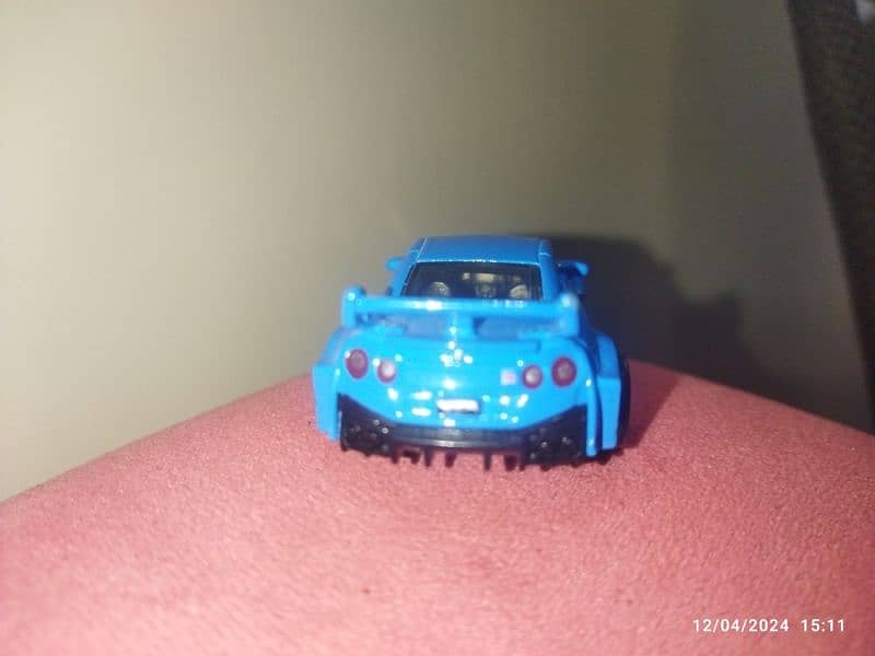 Rare Nissan GTR-R35 hotwheel of LBWK 2