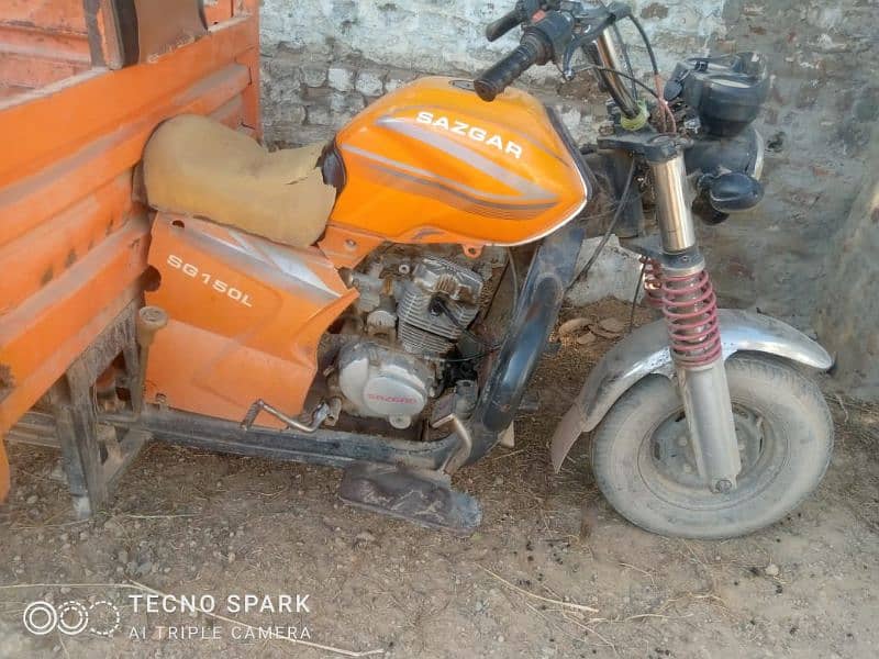 loder rikshwa sazghar 150cc. for sale 03441547224 2