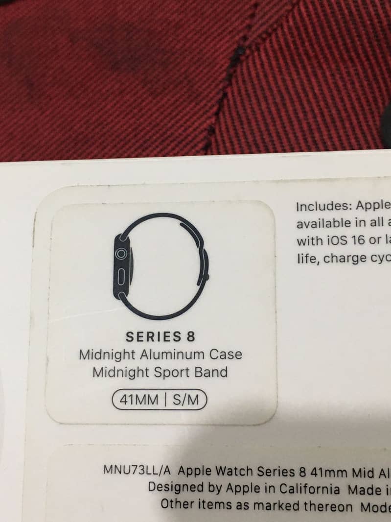 Apple Watch Series 8 41mm Smart Watch New 1