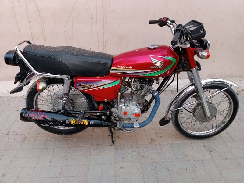 HONDA 125CC 2014 MODEL KARACHI NUMBER 0