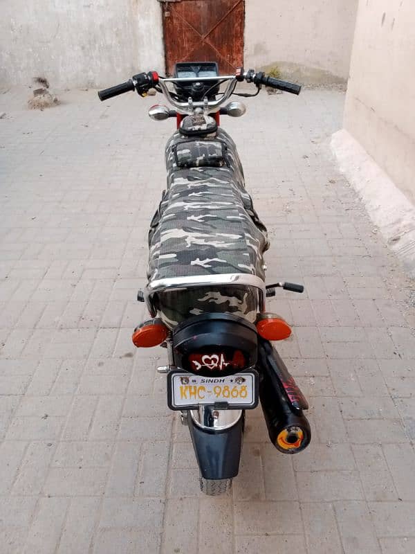 HONDA 125CC 2014 MODEL KARACHI NUMBER 9