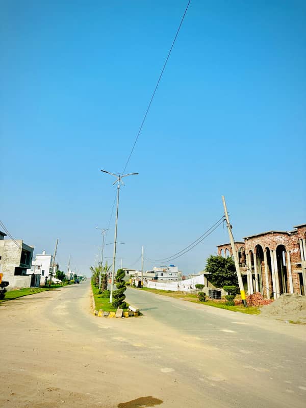 3 Marla On Ground Residential Possession Plot For Sale In Metro City GT Road Manawan Lahore 3