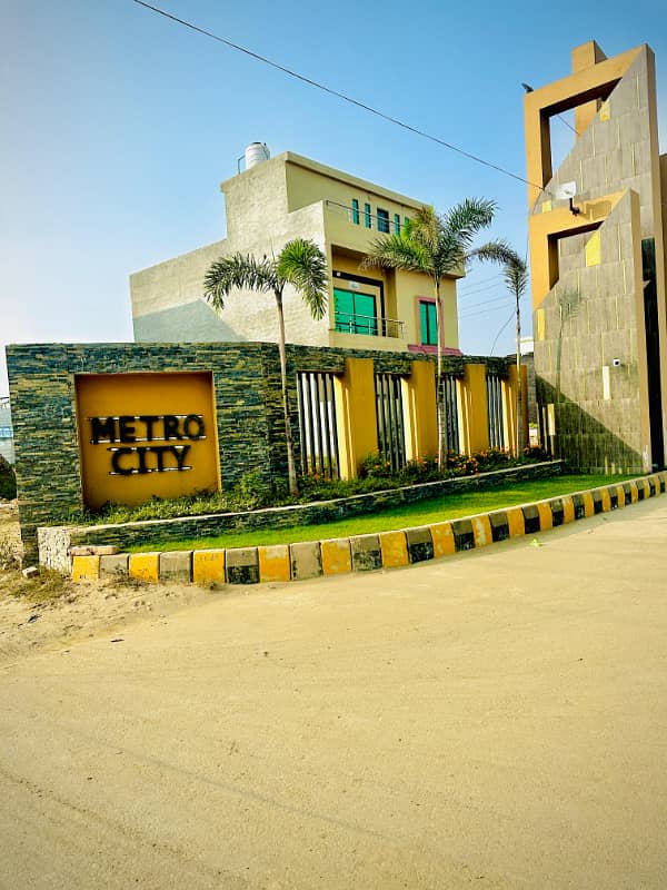 3 Marla On Ground Residential Possession Plot For Sale In Metro City GT Road Manawan Lahore 15