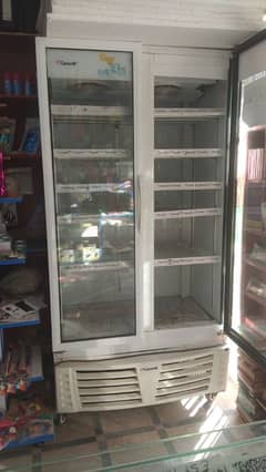 Caravell Double door with A. C converter Chiller fridge