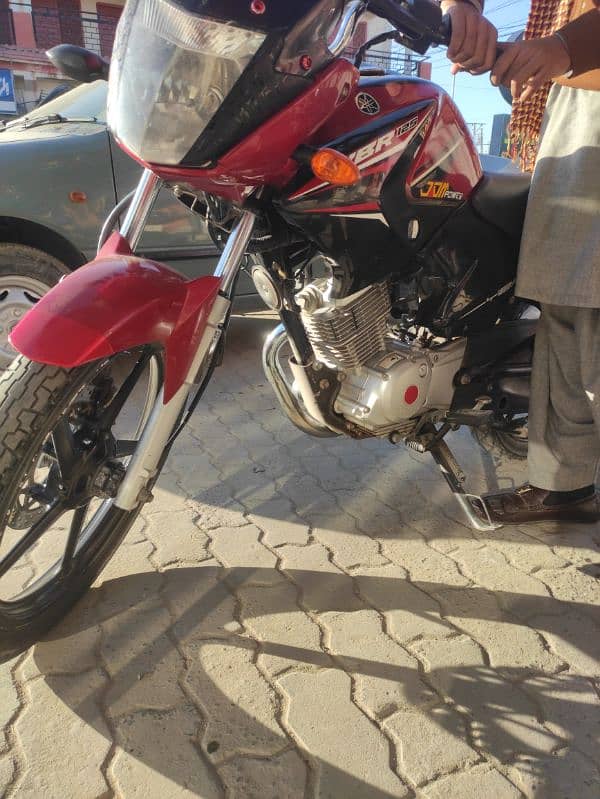 ybr 125 2016 all dakomint and Panjab namba all ok bike 5