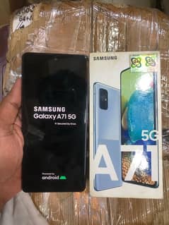 Samsung A71 8/128 on off ho rha hai