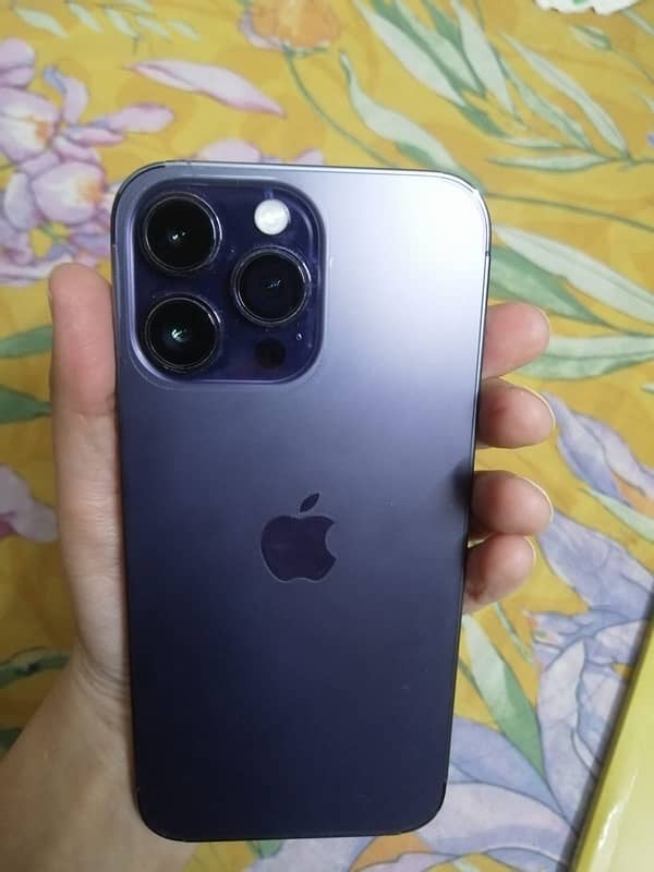 iphone 14 pro max 256 gb DUAL PTA Aproved 0