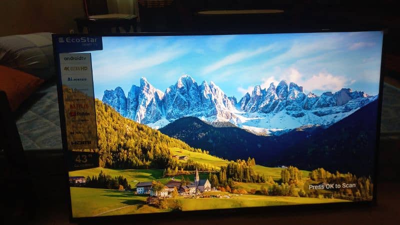 EcoStar 43-Inch LED Android TV  Smart Entertainment 4