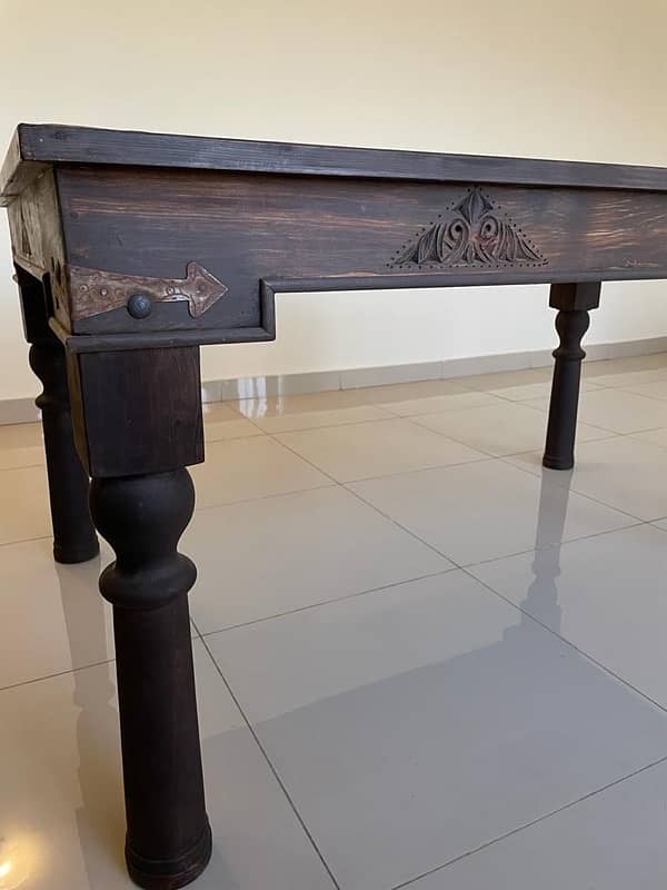 dining table without glass for sale 5