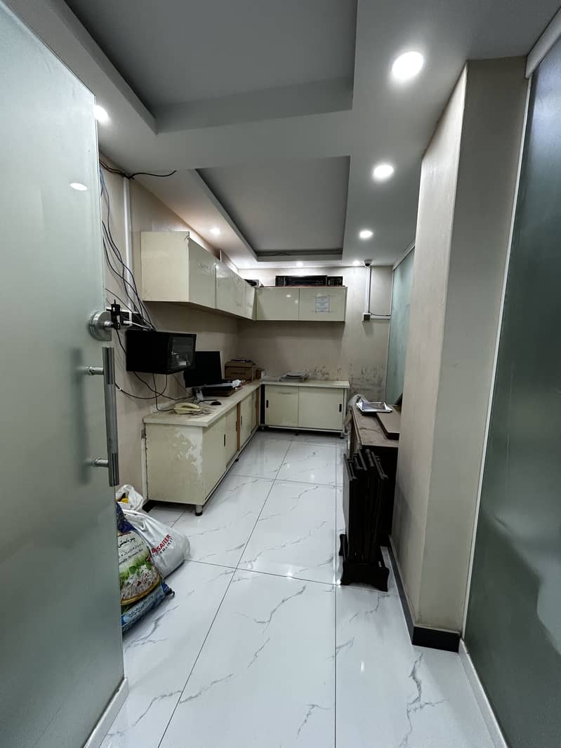 Basement Office on birth birth commercial + Ground Floor Shop for sale in Karachi University CHS 8