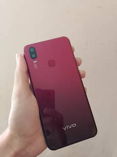 Vivo y11 Condition 10 by 10 3/32 Complete Box with charger cable.