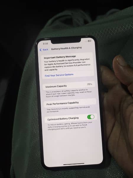 xs max jv 256 condition 9/10 3