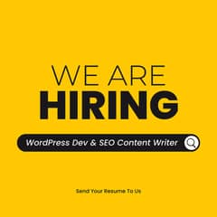 WordPress Developer + SEO Content Writer + Canva Designer