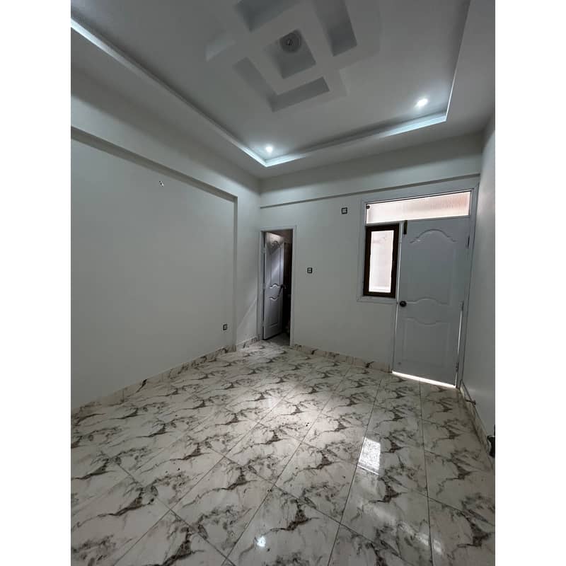 2 Bed Lounge West Open Flat For Sale In Karachi University Employees CHS 1