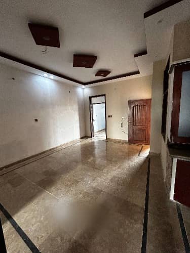 Brand New 1250 Sqft 3 Bed Lounge 2nd Floor Single Belt West Open Flat For Sale In Karachi University Emp. CHS 5